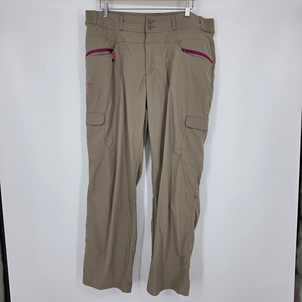 Cabela's‎ XPG Cargo Hiking Pants Women's Khaki Tan Gorpcore Outdoor Trail
